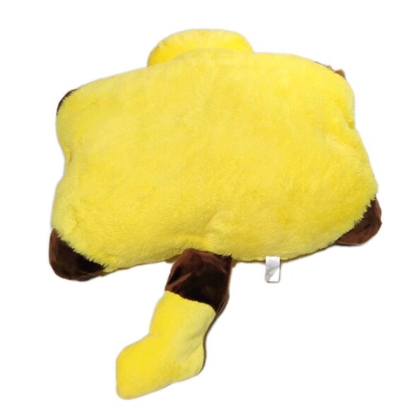 AUTHENTIC 2018 Pokémon Center Pikachu Large Sleeping Plush Cushion 18" Rare Tag - Picture 4 of 6